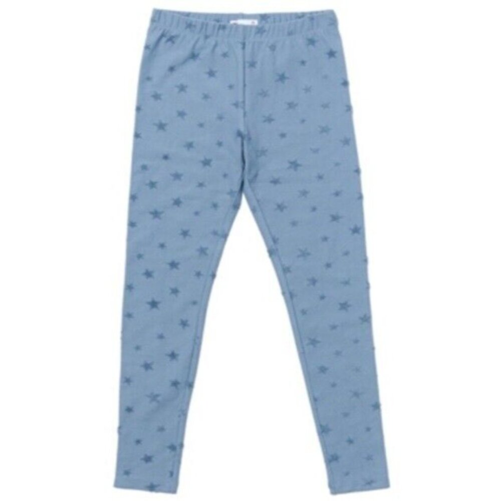 EPIC THREADS Big Girls All Over Jacquard Print Legging Blue Stone Ash Size L